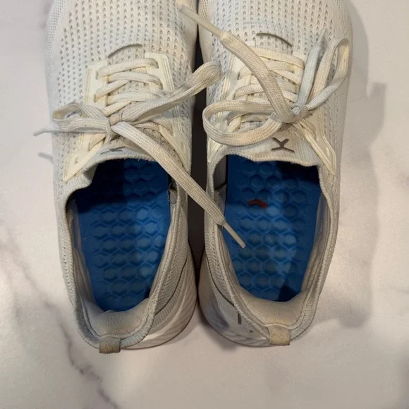 Flux Adapt Runner White Gum Womens Size 8 Running Athletic Walking Knit Shoes - Picture 6 of 7